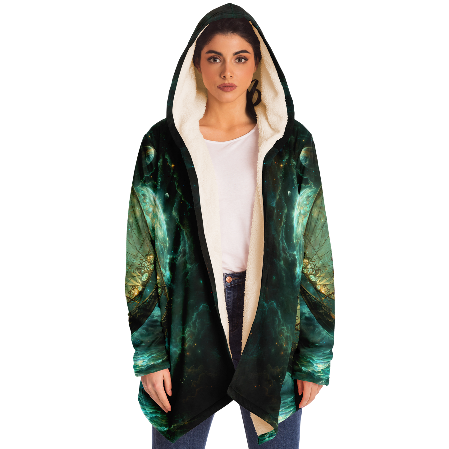 Astral Navigator Microfleece Cloak