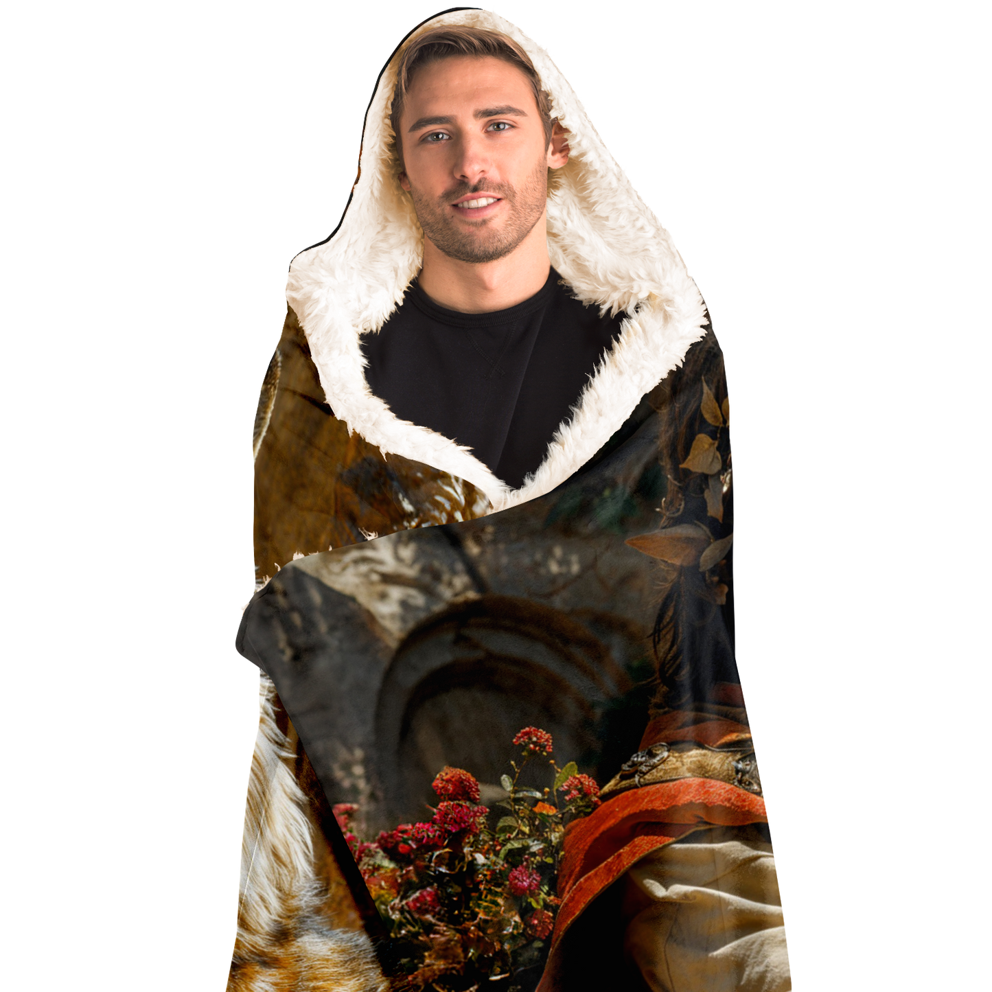 Guardians Of The Gateway Hooded Blanket