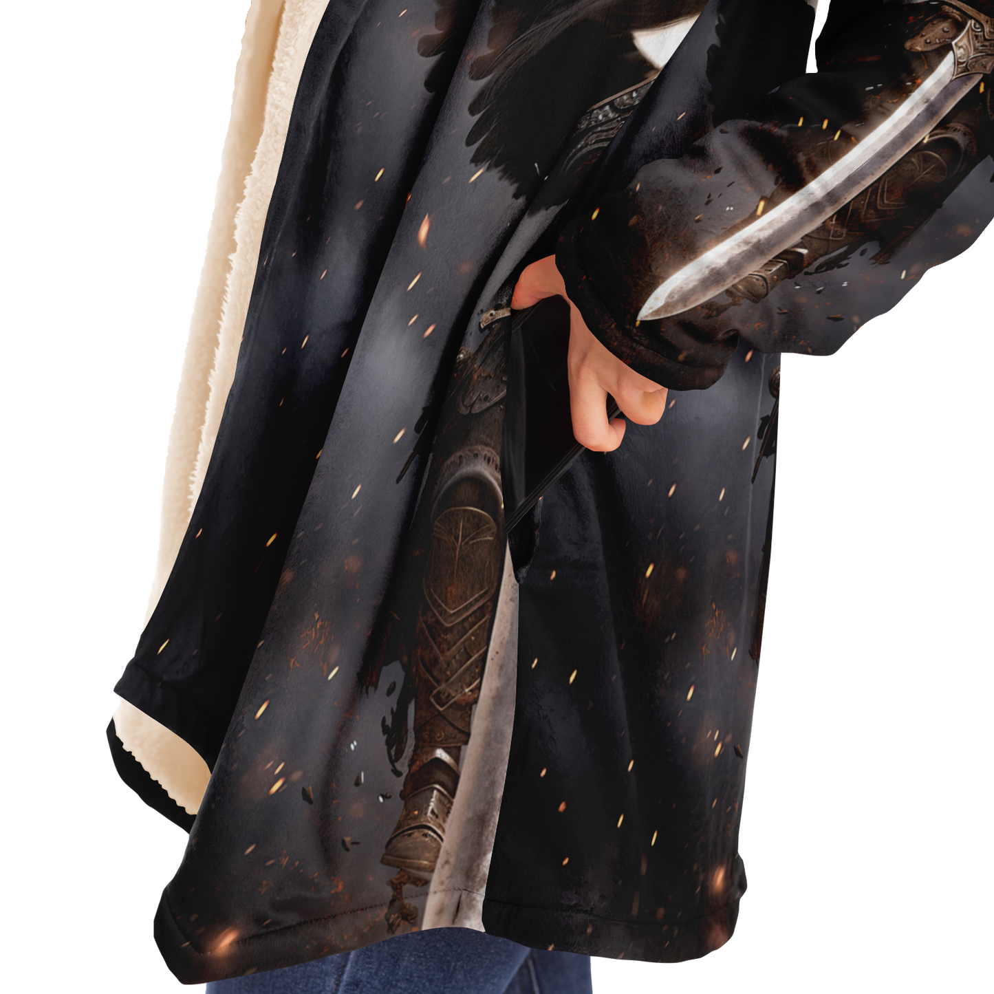 Valkyrie Justice Microfleece Cloak