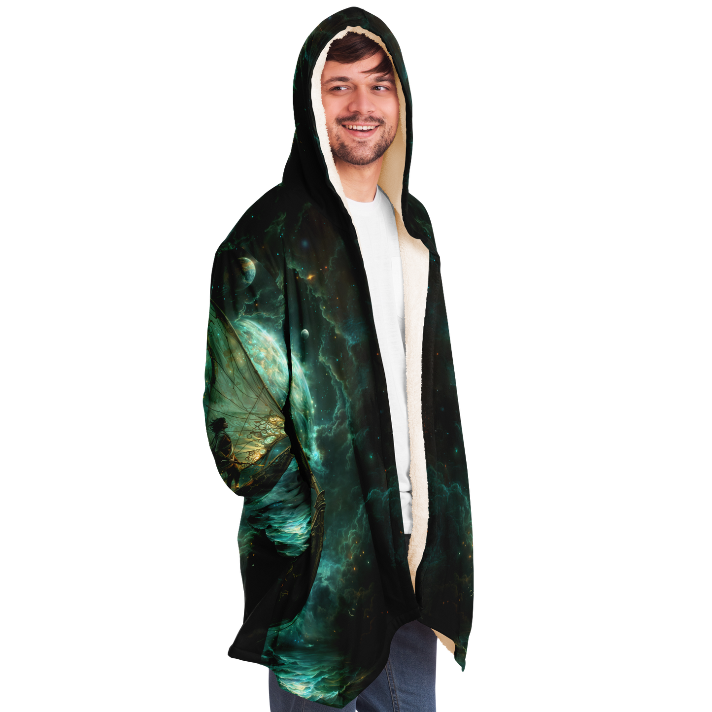 Astral Navigator Microfleece Cloak