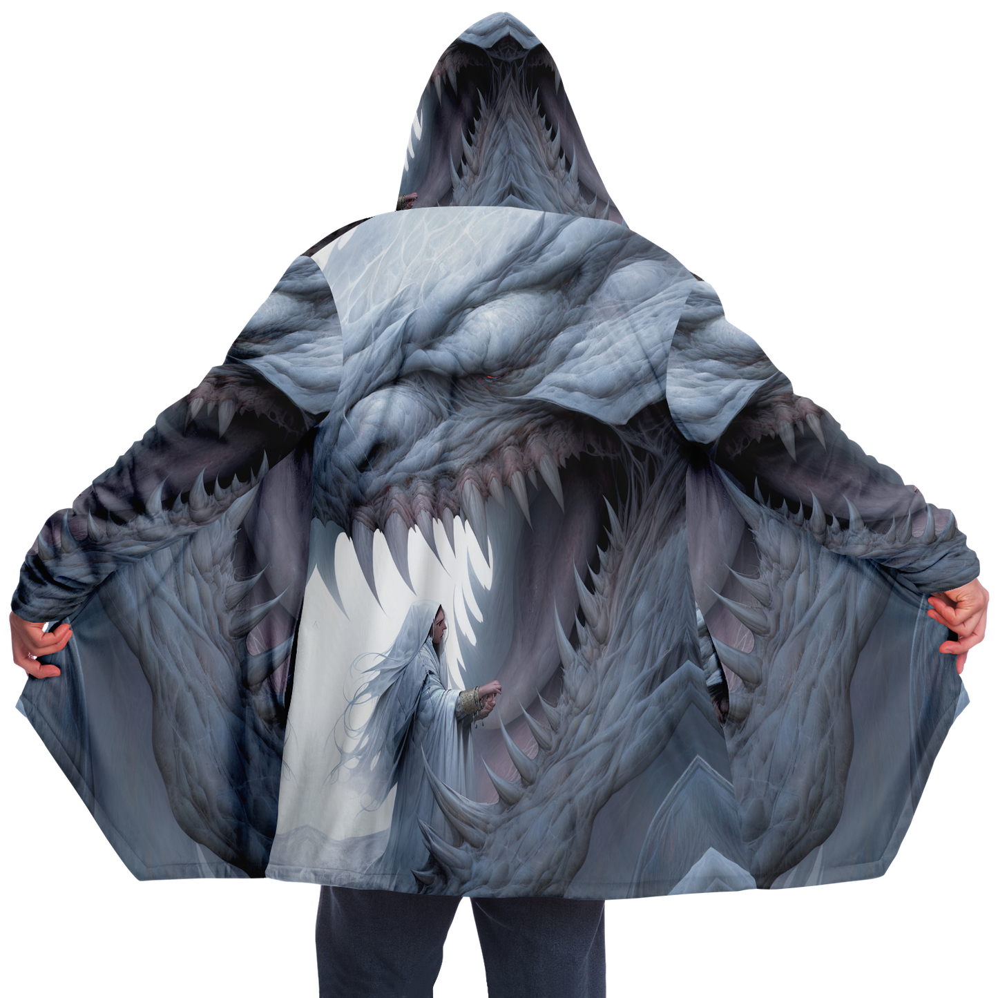 "Trust" Microfleece Cloak