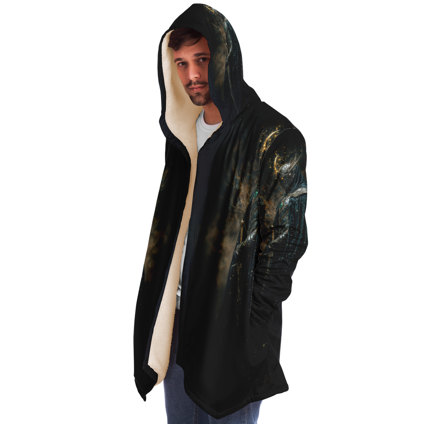 Shadows Of The Eternal Knight Microfleece Cloak