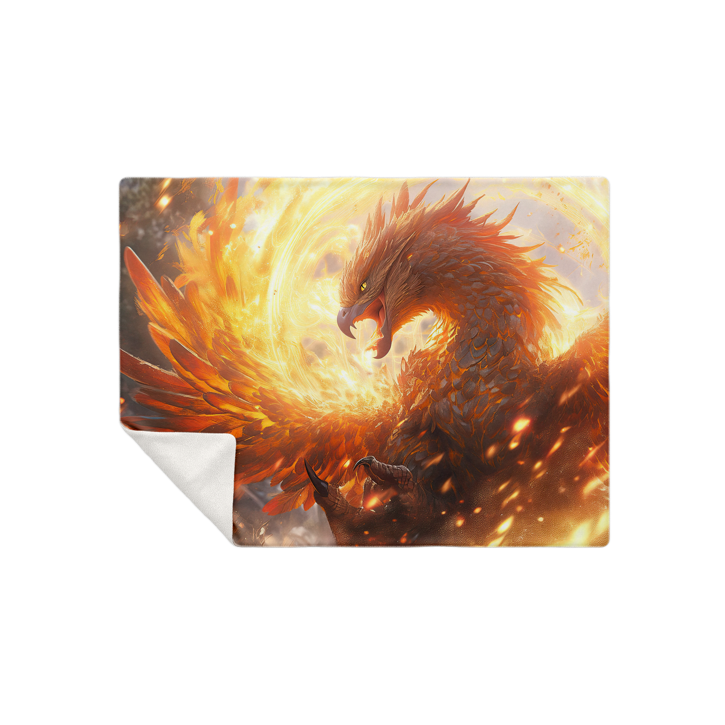 Phoenix Furnace Premium Microfleece Blanket