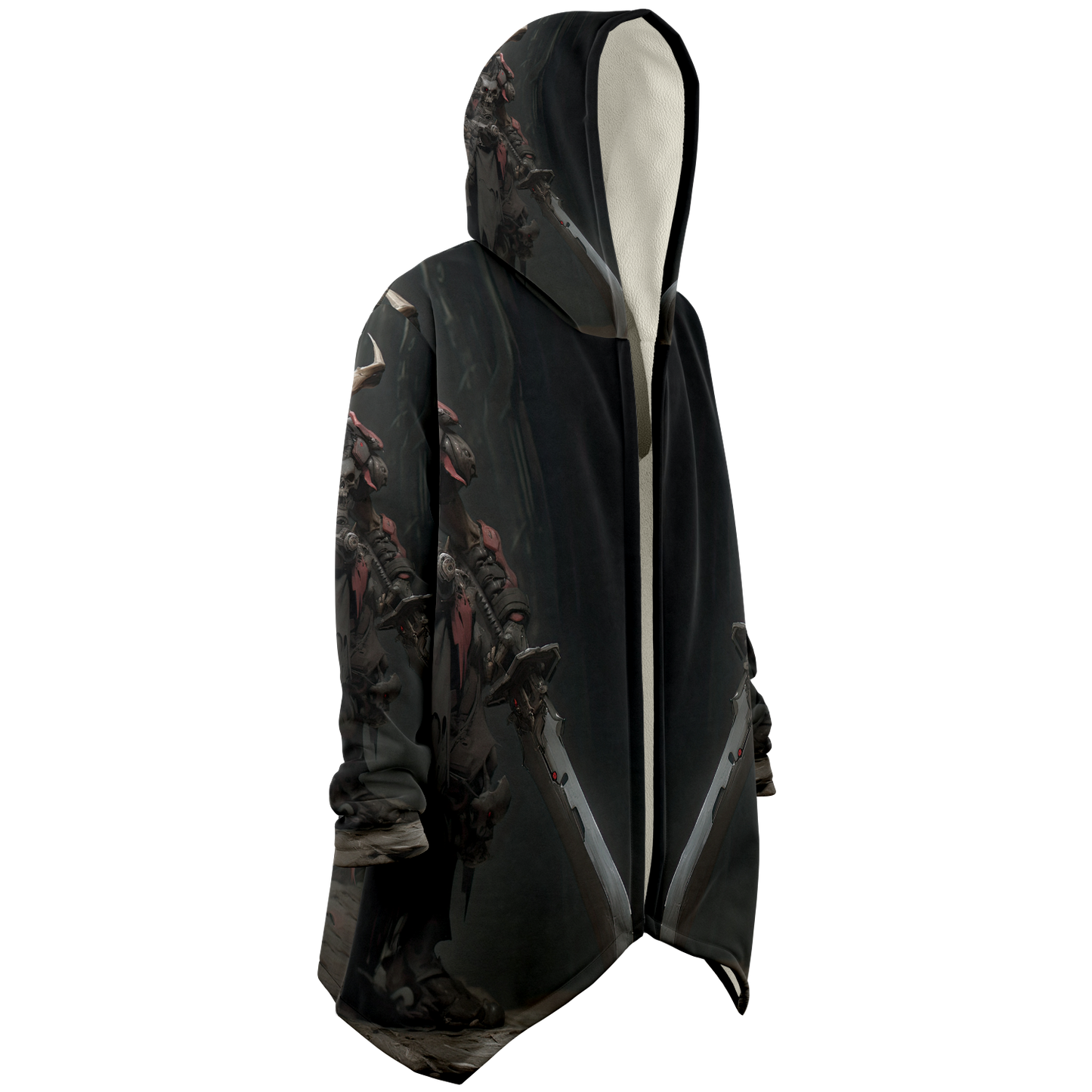 Cyborg Mechataur Microfleece Cloak