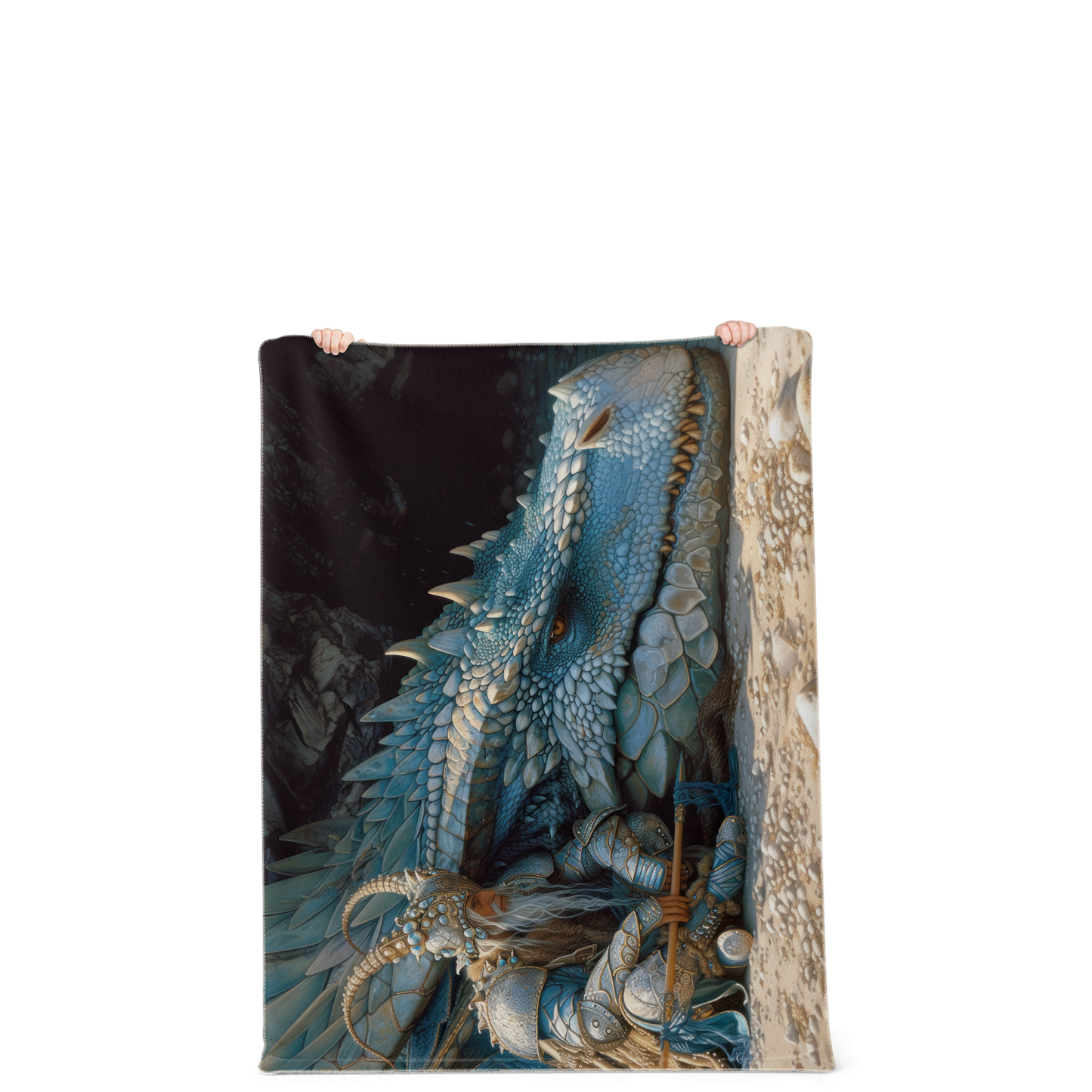 Dragons Rest Premium Microfleece Blanket