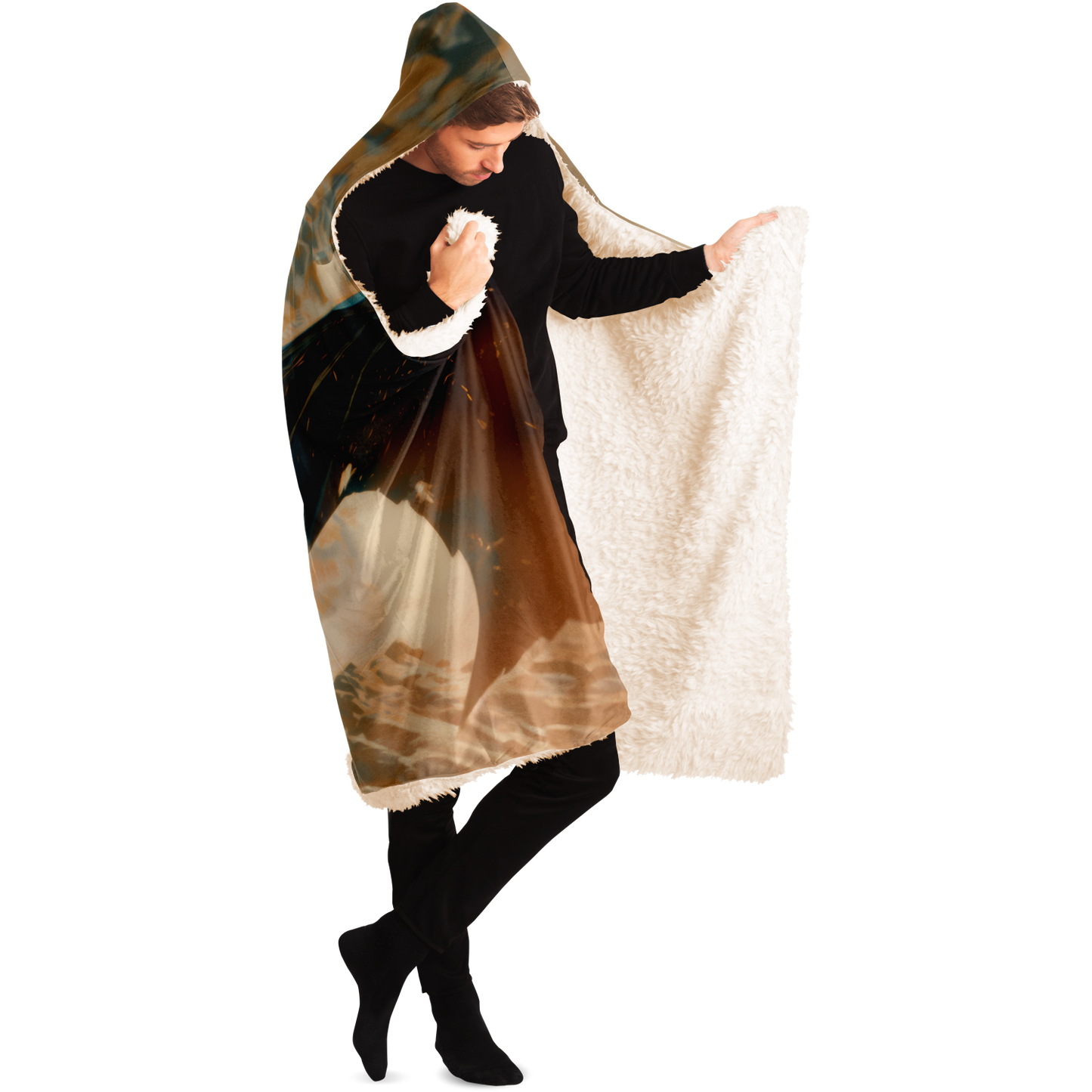 Winged Revenge Hooded Blanket