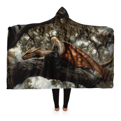 Rest Between Realms Hooded Blanket