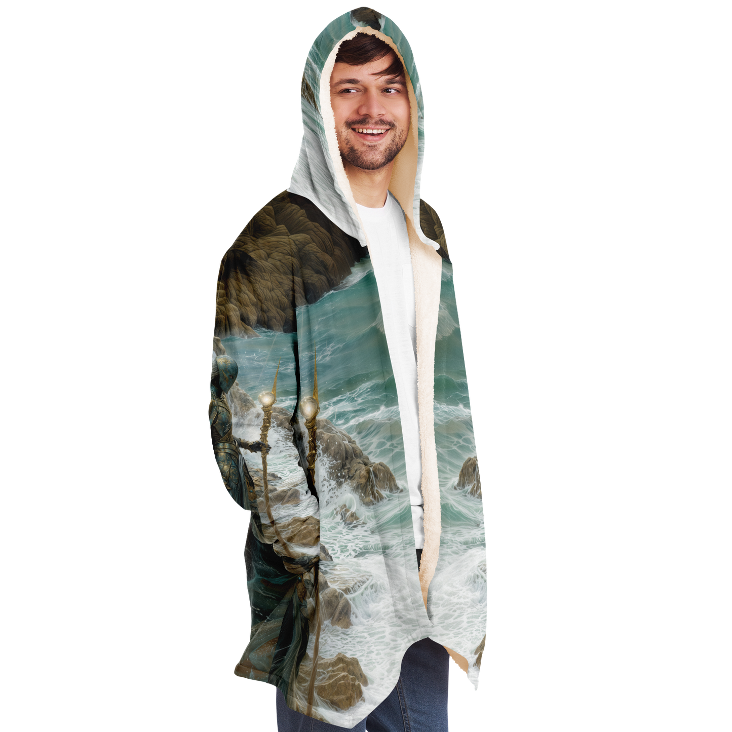 Atlantean Stormcaller Microfleece Cloak