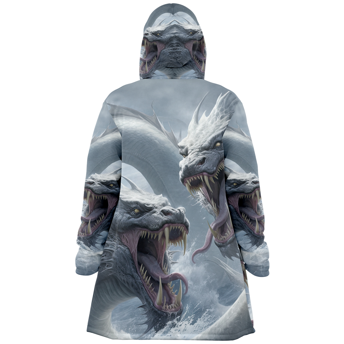 Hectic Hydra Microfleece Cloak - AOP