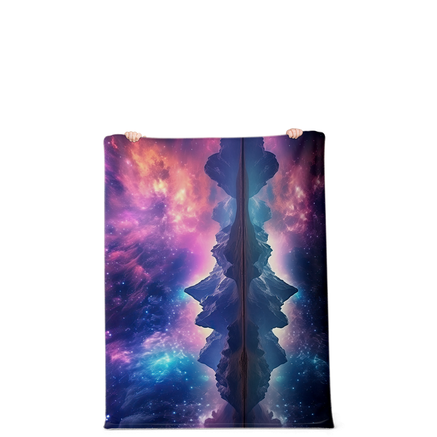 Space Holiday Premium Microfleece Blanket