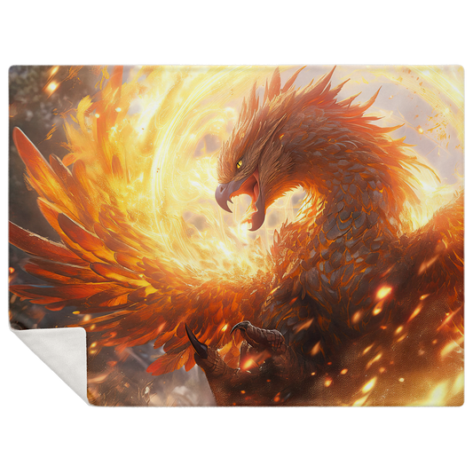 Phoenix Furnace Premium Microfleece Blanket