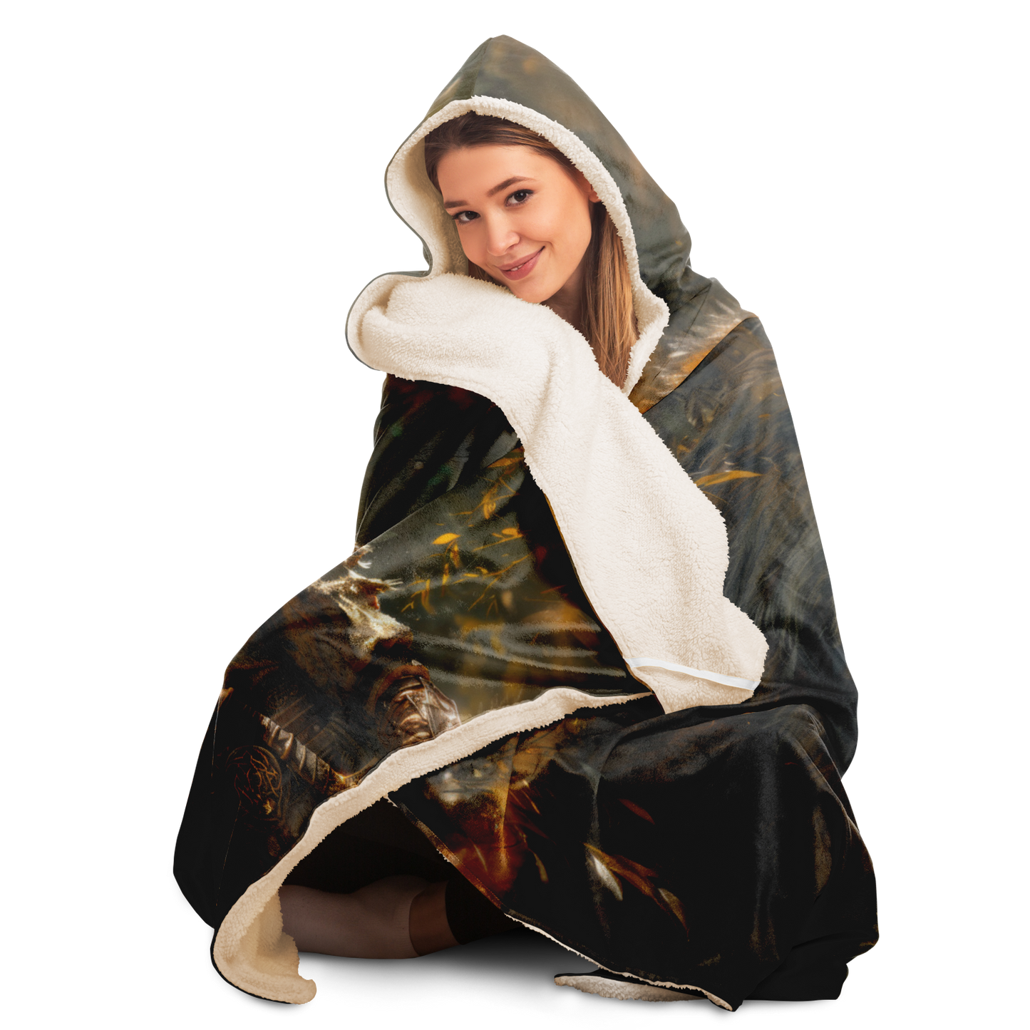 Direbond Trackers Hooded Blanket