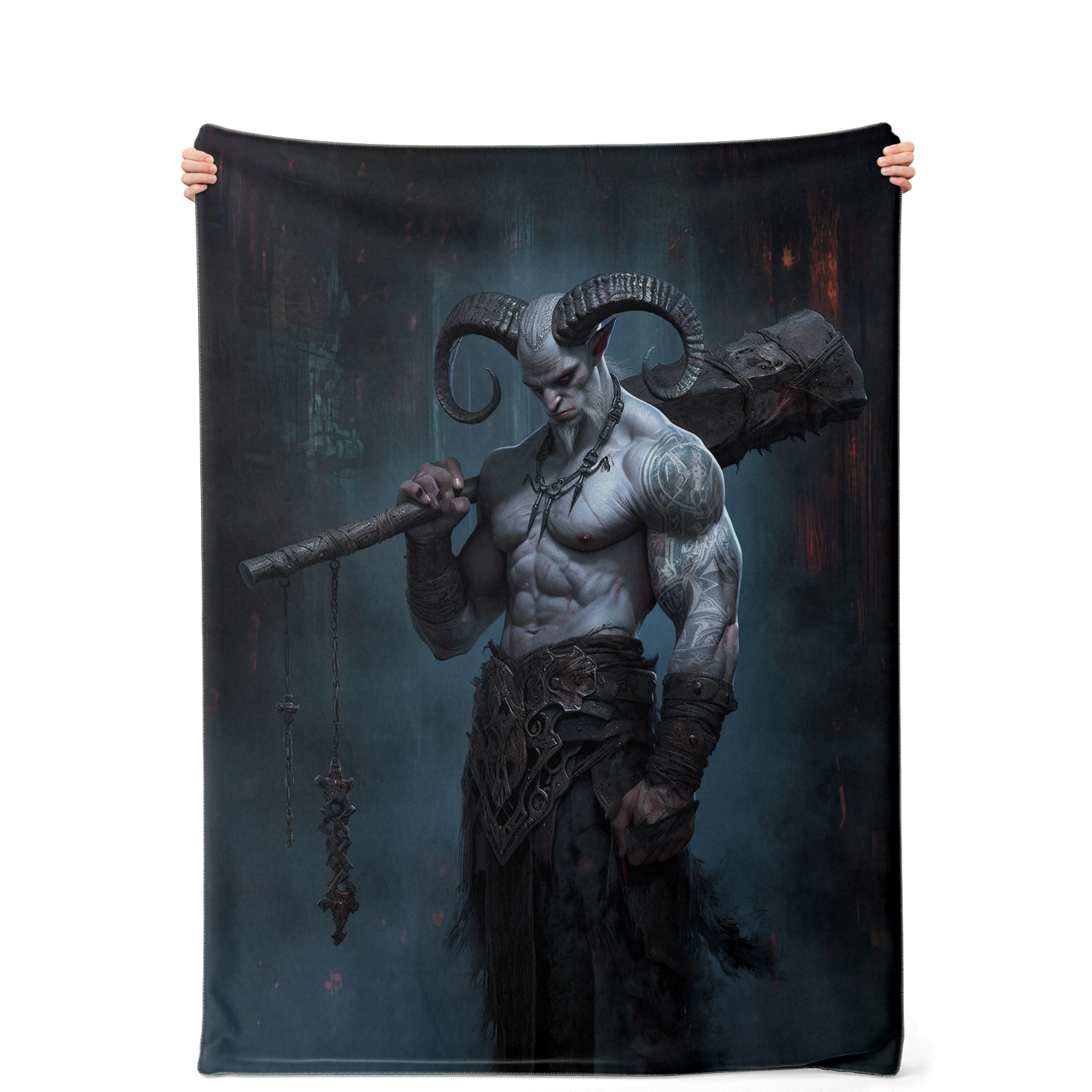 Fiend Premium Microfleece Blanket