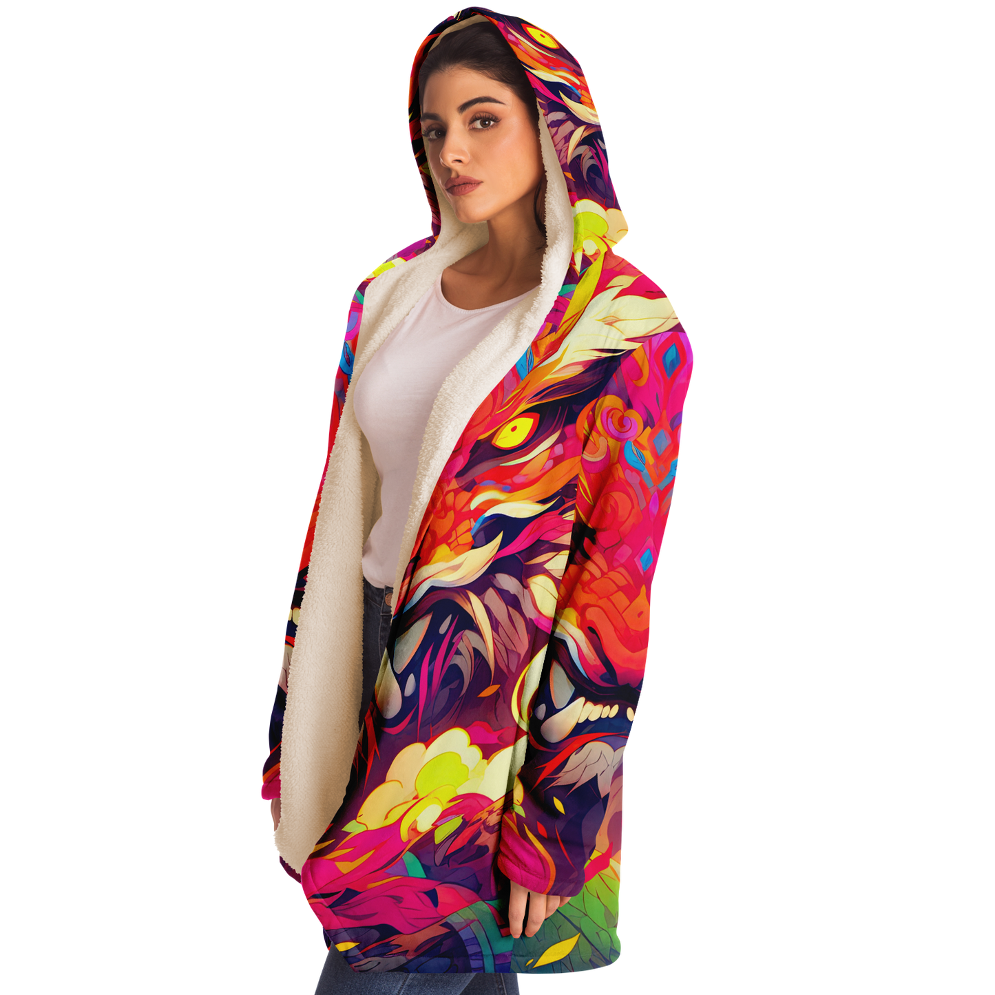 Oni Tiger Microfleece Cloak