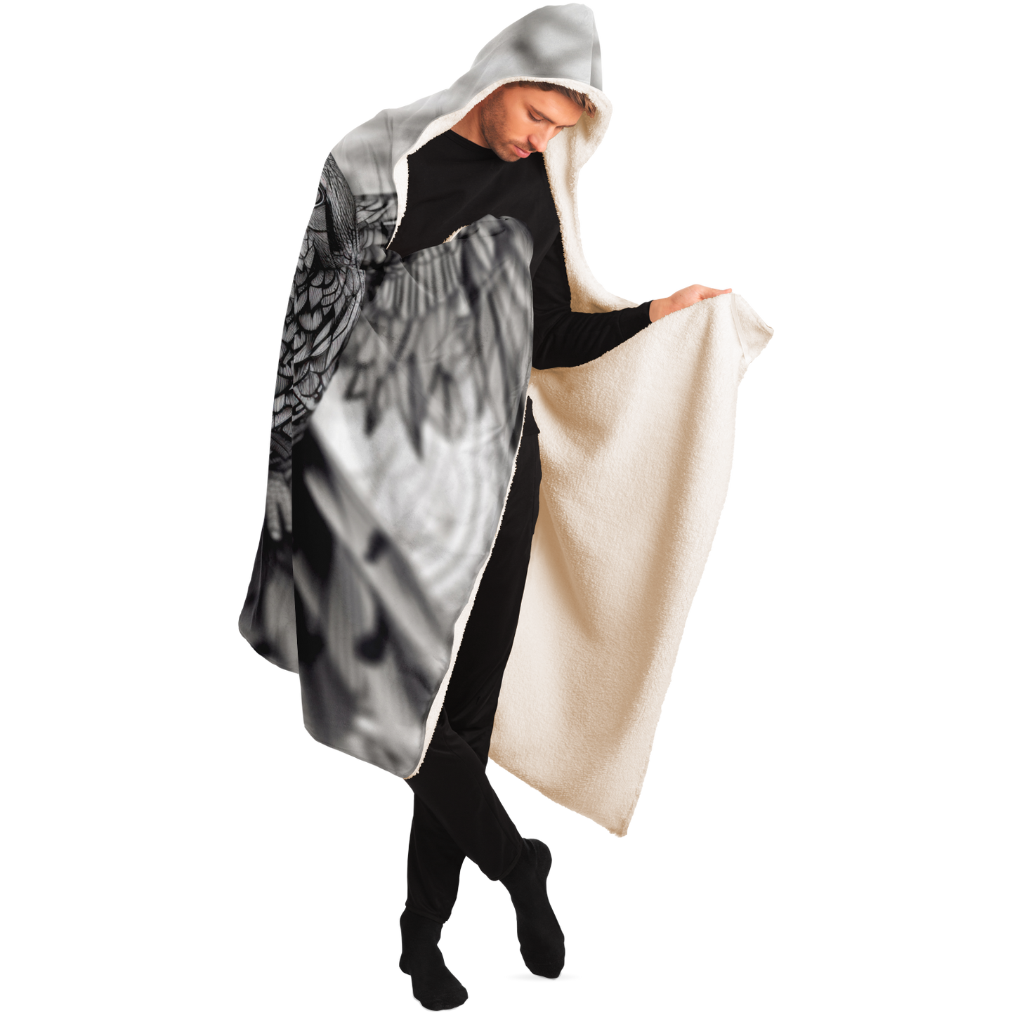 Falcons Escape Hooded Blanket