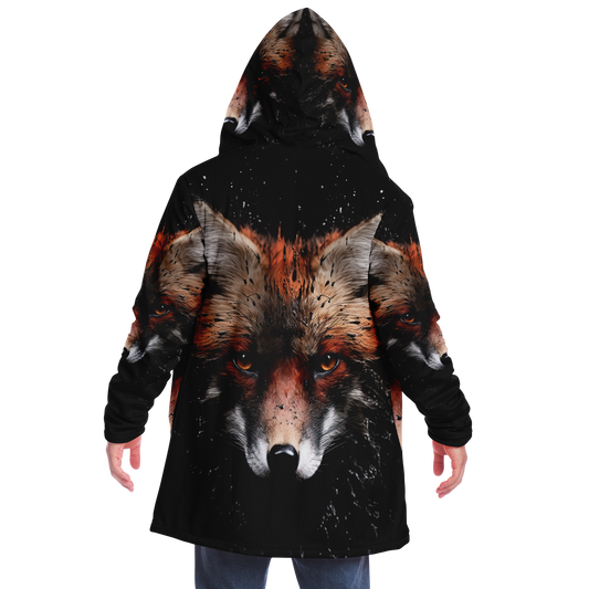 Fox Burst Microfleece Cloak