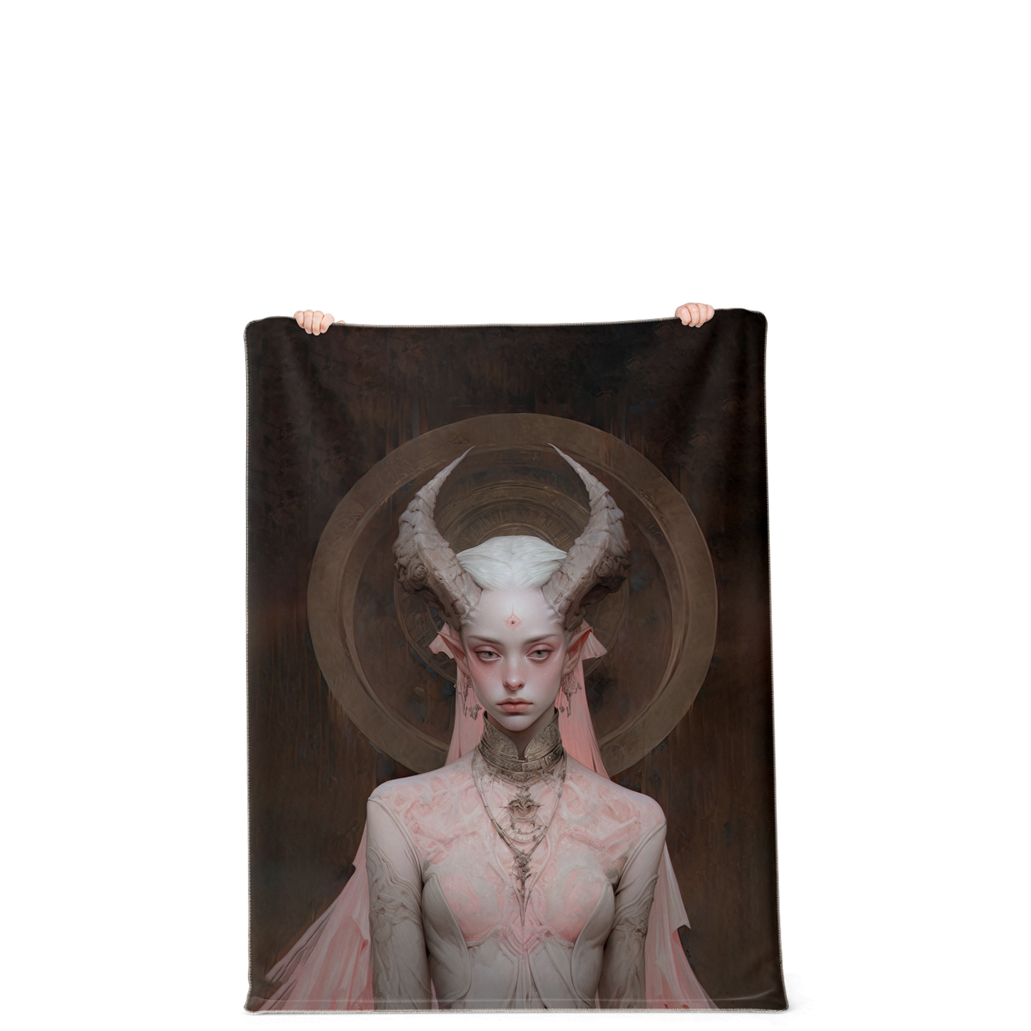 Faun Princess Premium Microfleece Blanket