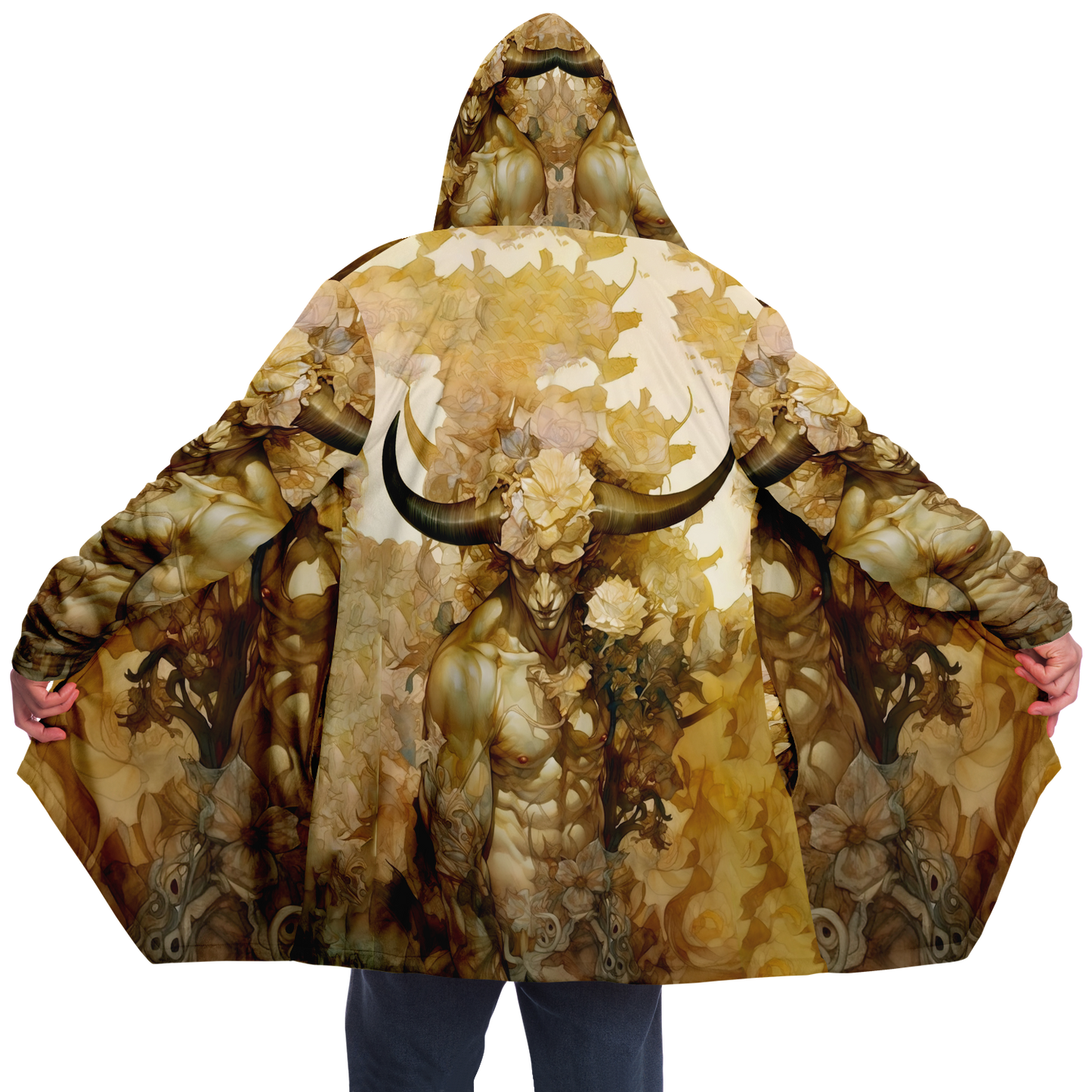 Golden Guardian Microfleece Cloak