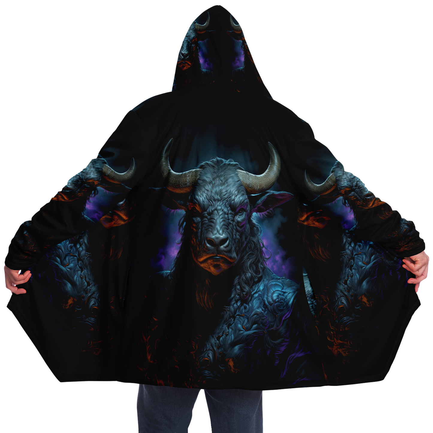 Shadows Defender Minotaur Microfleece Cloak