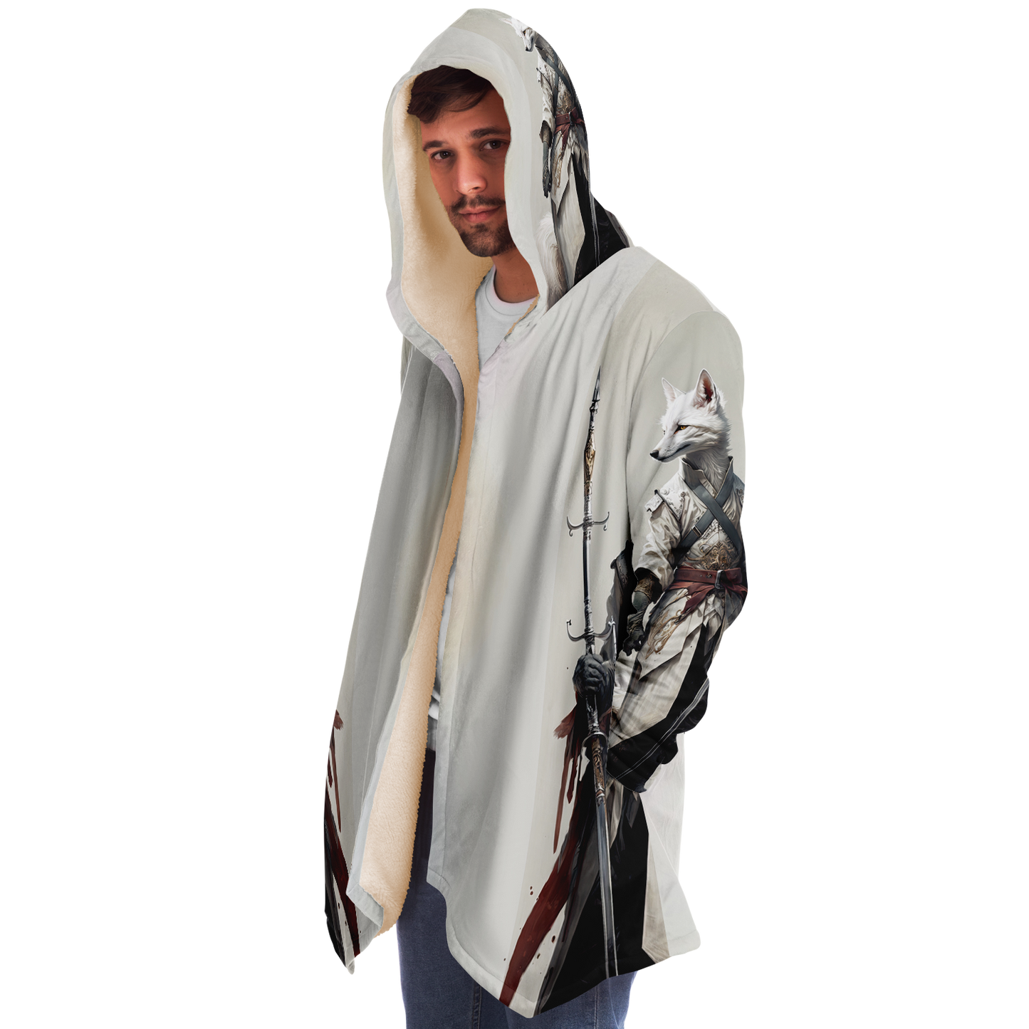 Fox Paladin Microfleece Cloak