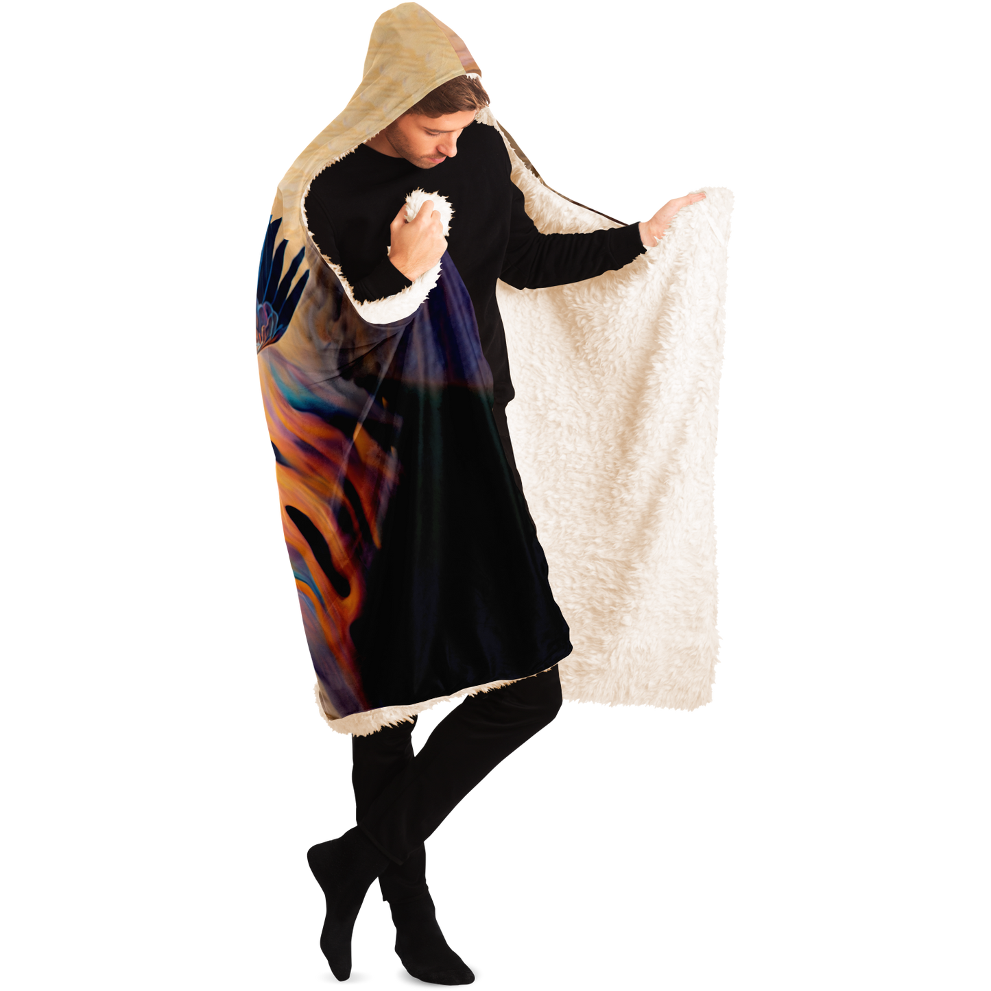 Falcons Flight Hooded Blanket