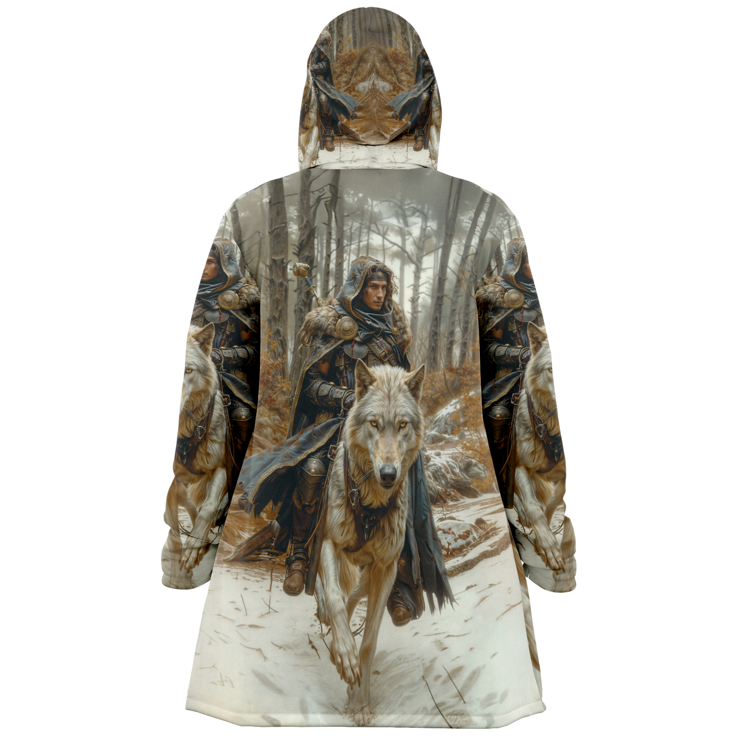 Wolf Rider Microfleece Cloak