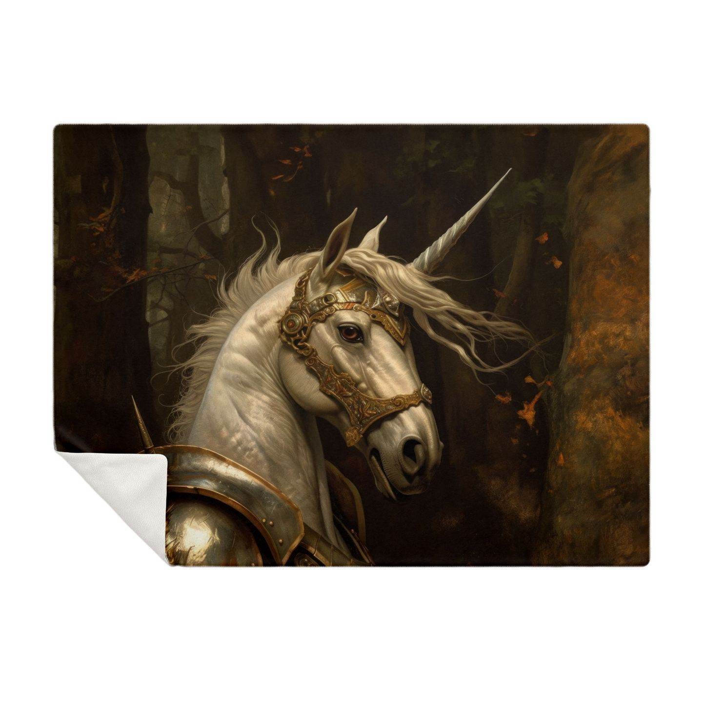 Sir Hornblade Sentinal Premium Microfleece Blanket