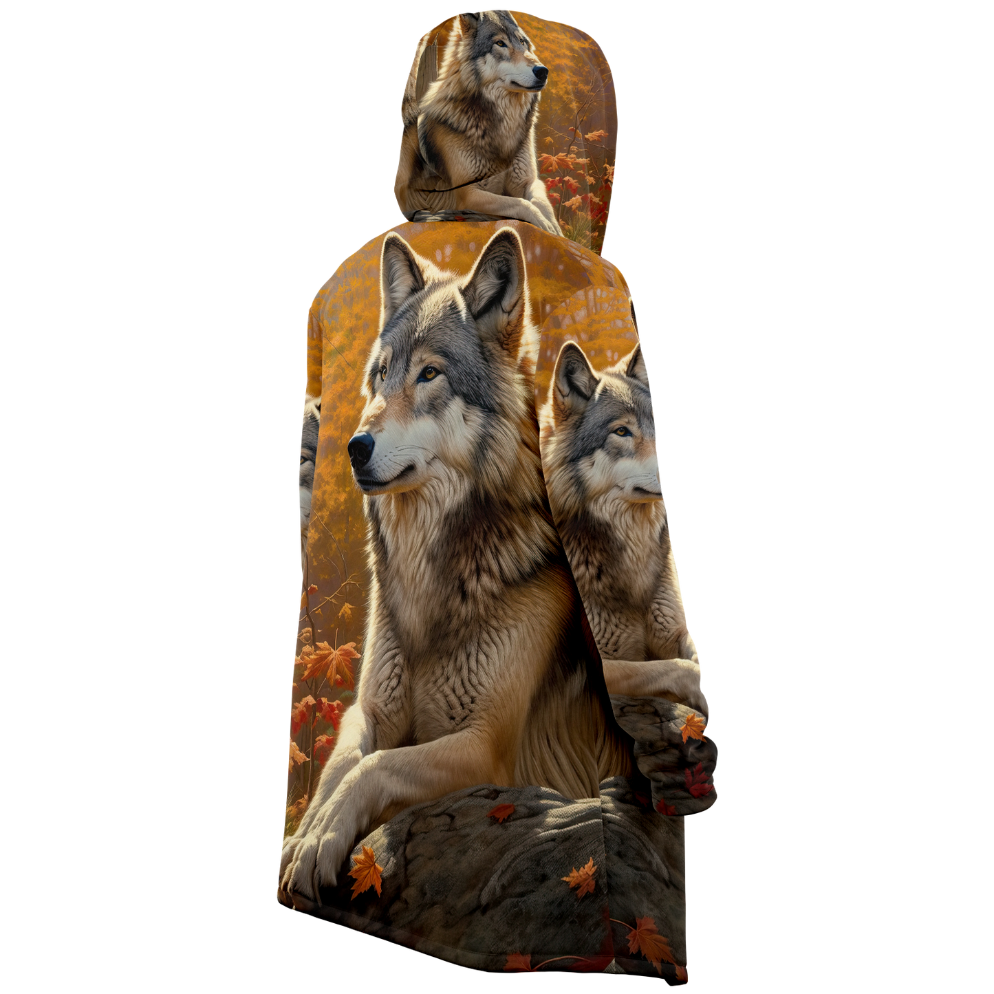 Watcher Wolf Microfleece Cloak