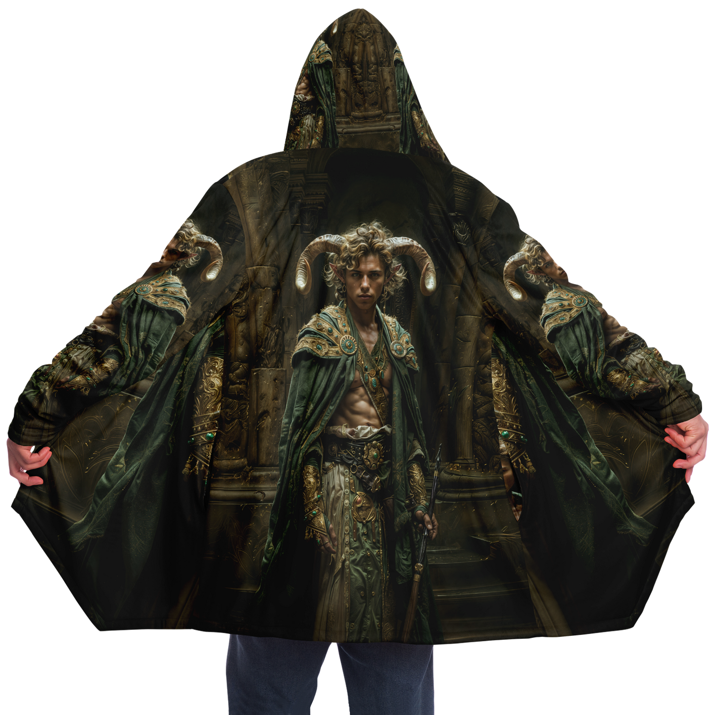 Mage Temple Guard Microfleece Cloak