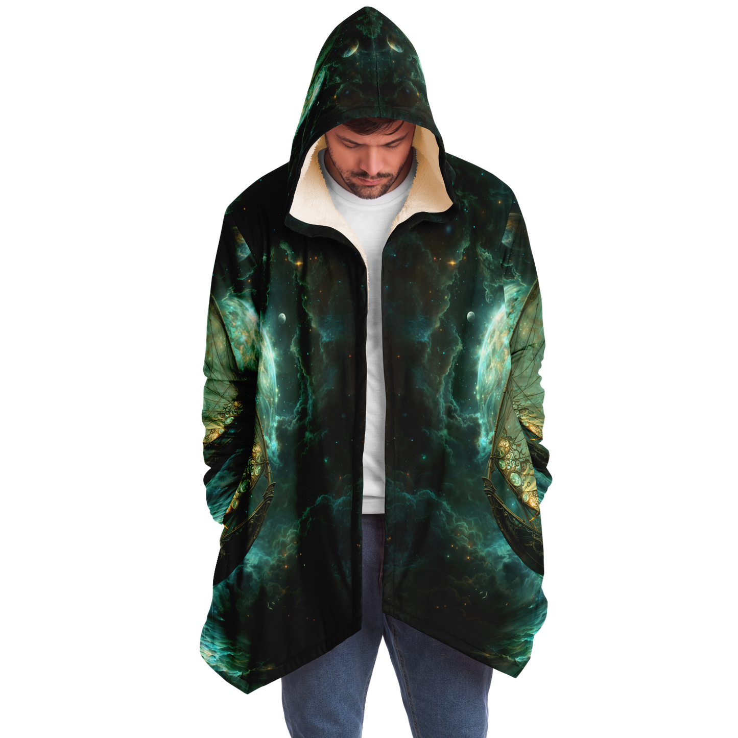 Astral Navigator Microfleece Cloak