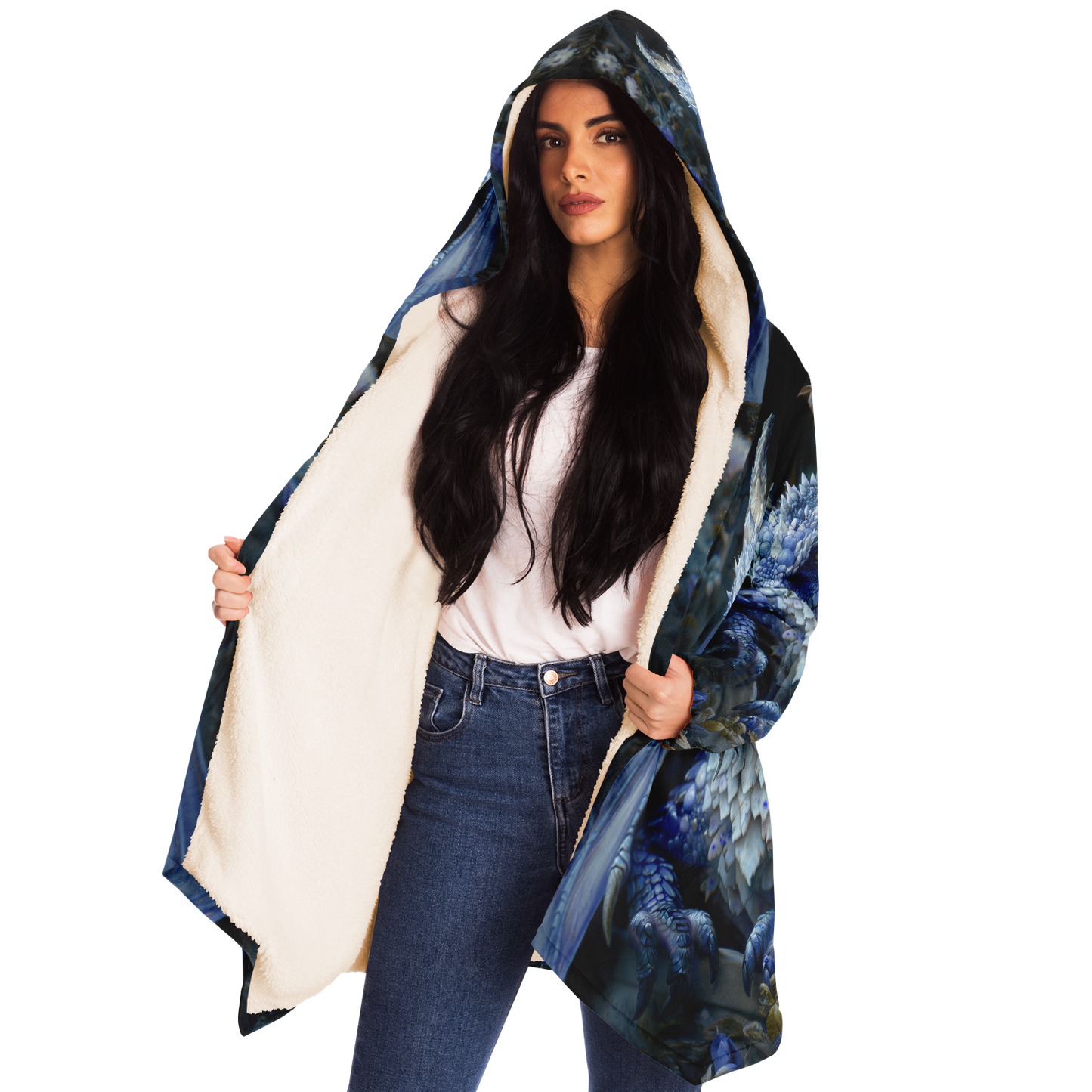 Petalwings Perch Microfleece Cloak