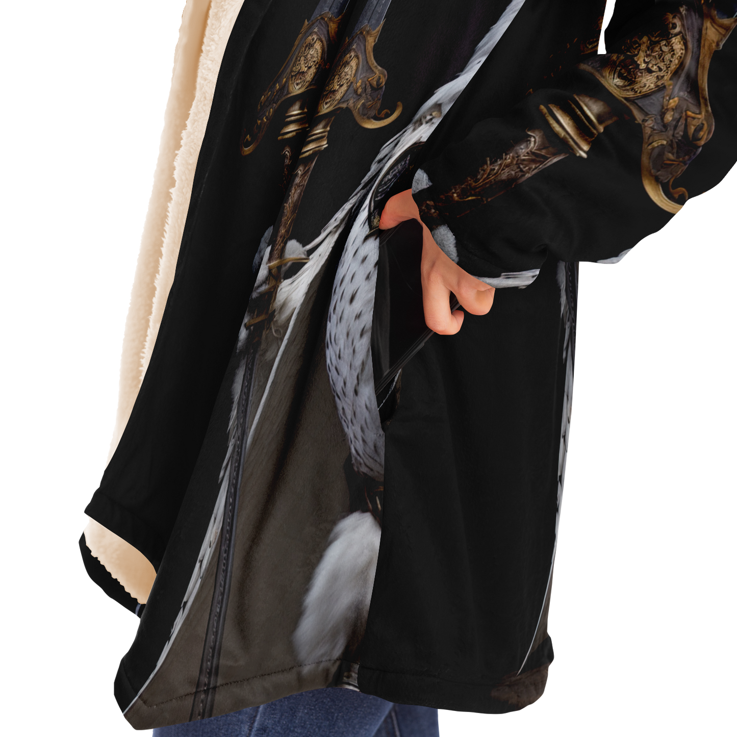 Owl Royal Gaurd Microfleece Cloak