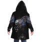 Cybernetic Butterfly Microfleece Cloak