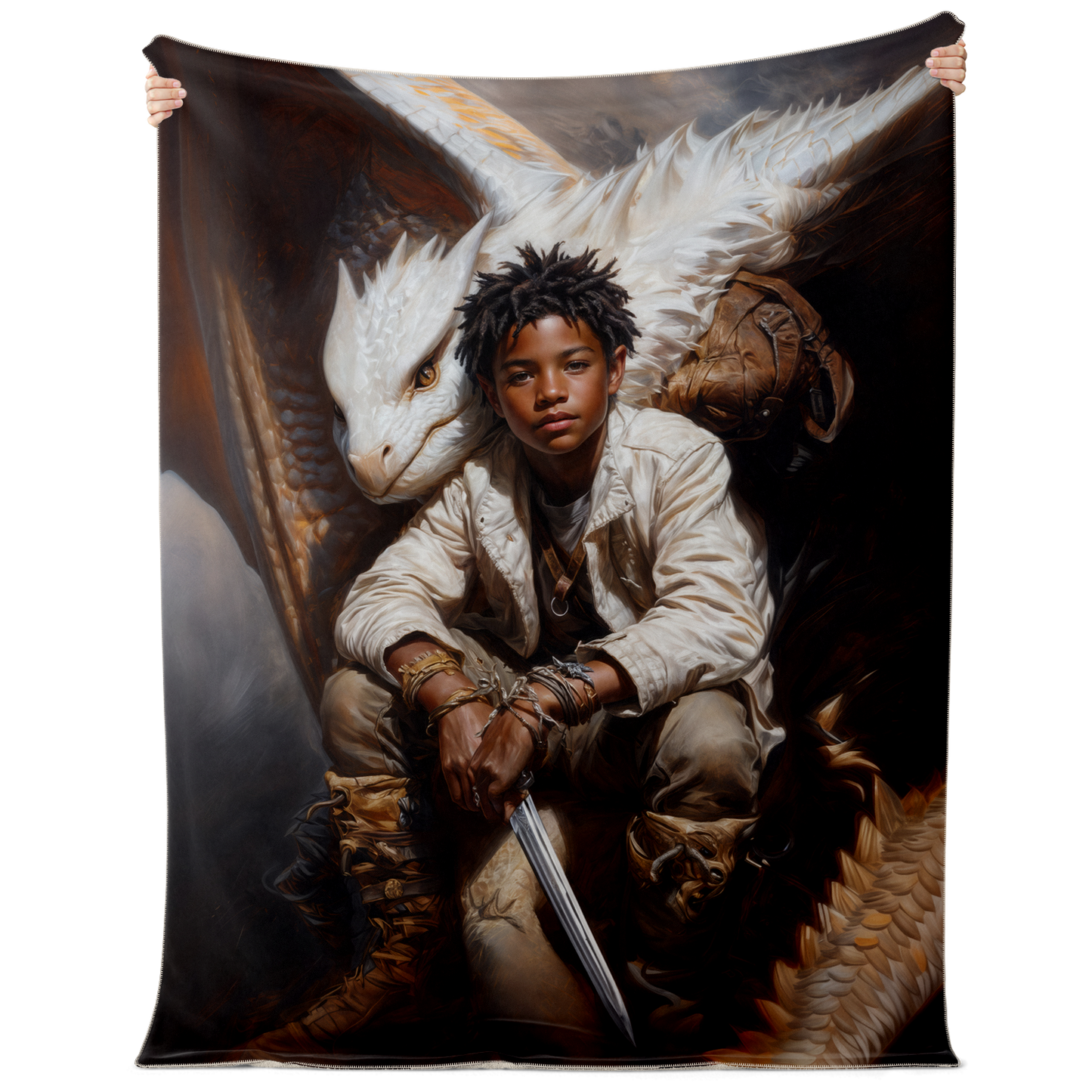 Skybound Brothers Premium Microfleece Blanket