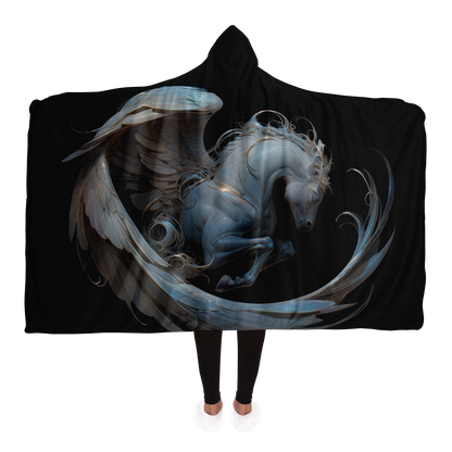 Silk Pegasus Hooded Blanket