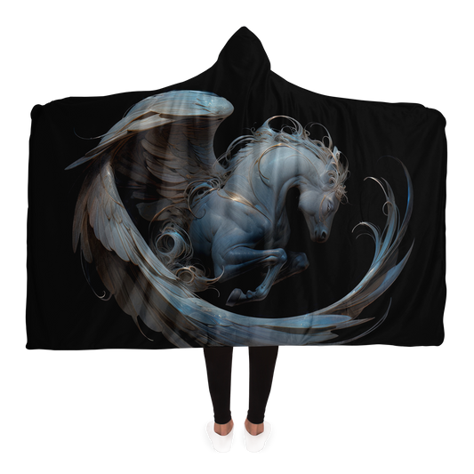 Silk Pegasus Hooded Blanket