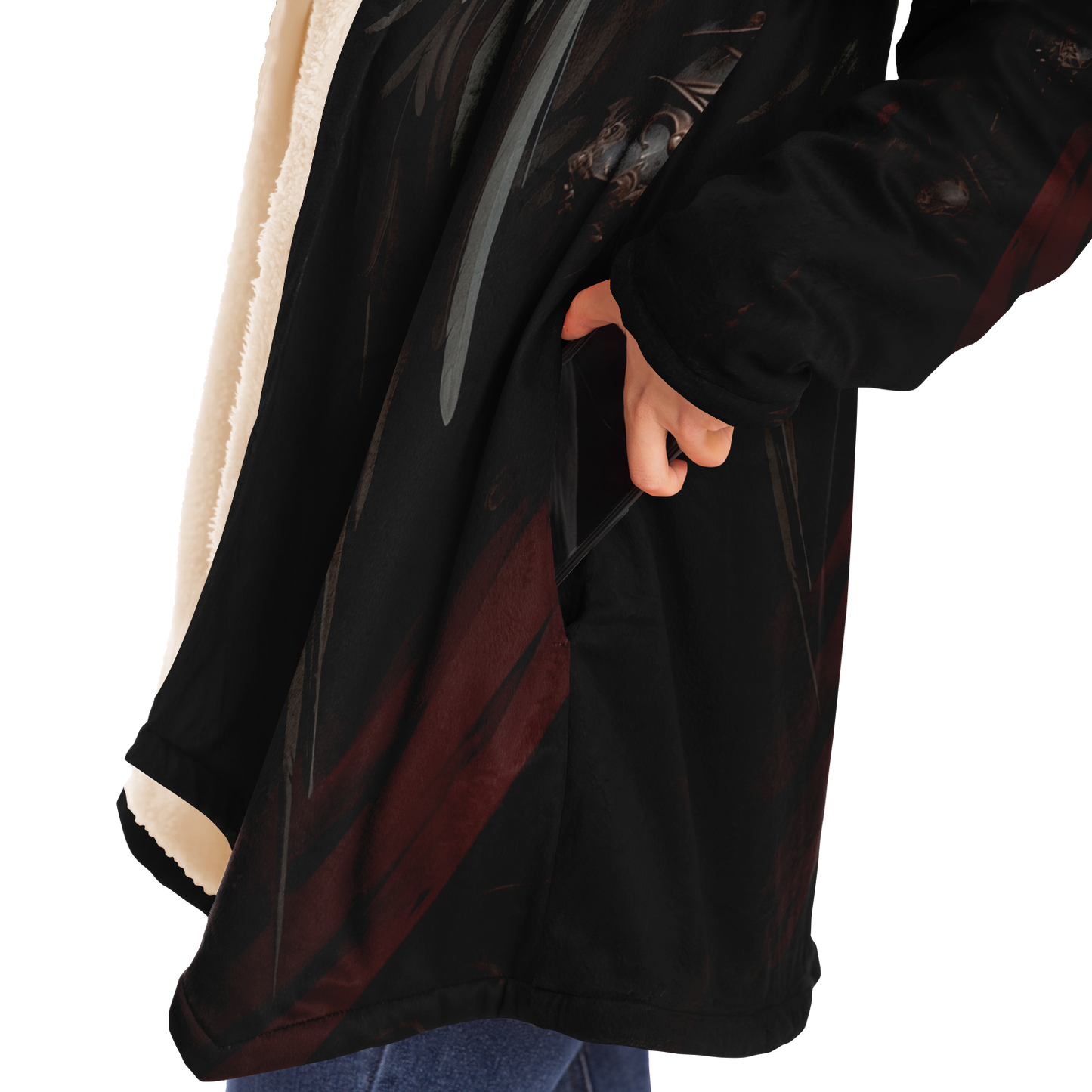 Battle Angel Microfleece Cloak