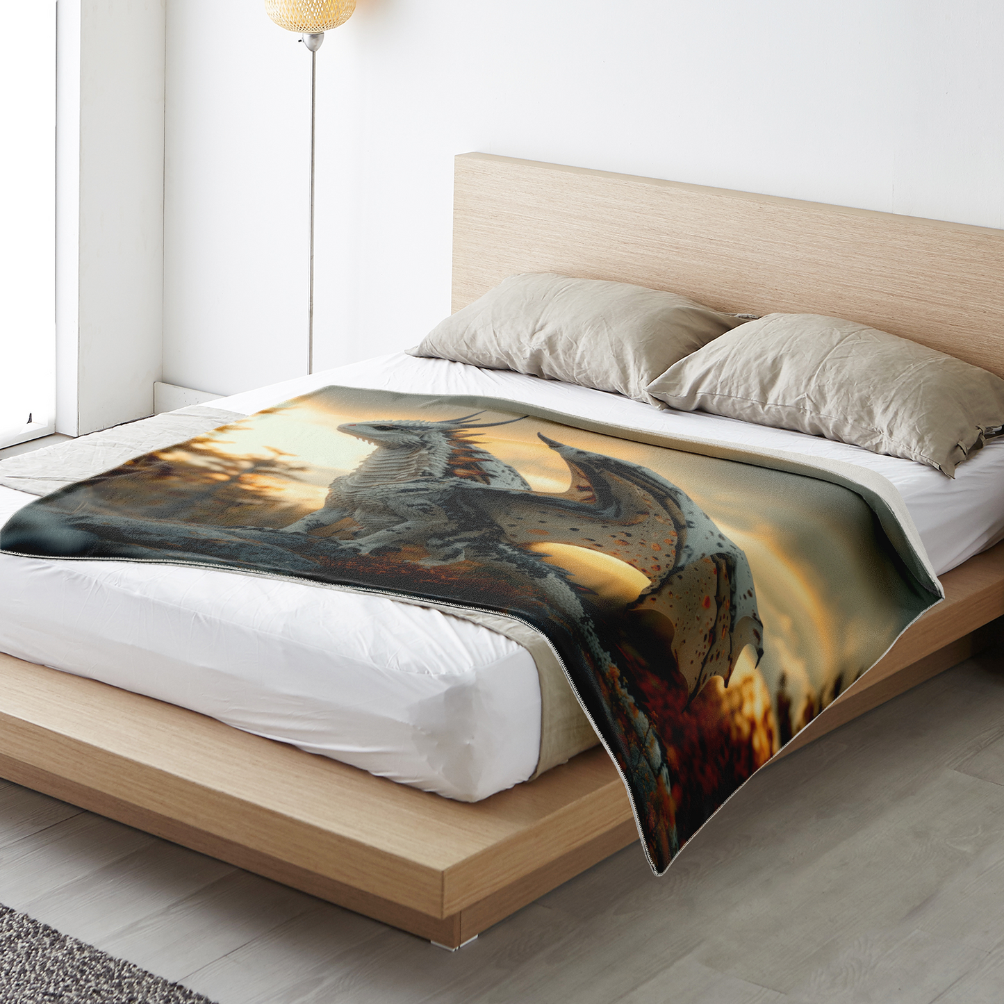 Dawnbringer Drake Premium Microfleece Blanket