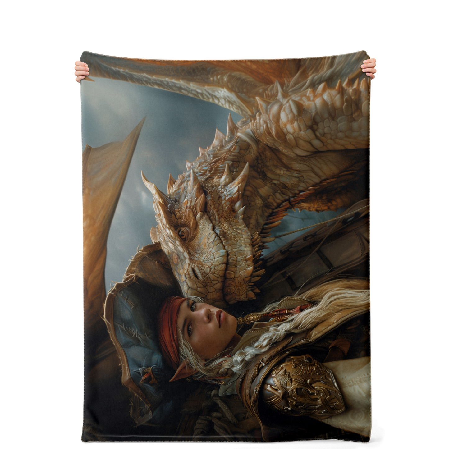 Stormriders of the Skies Premium Microfleece Blanket