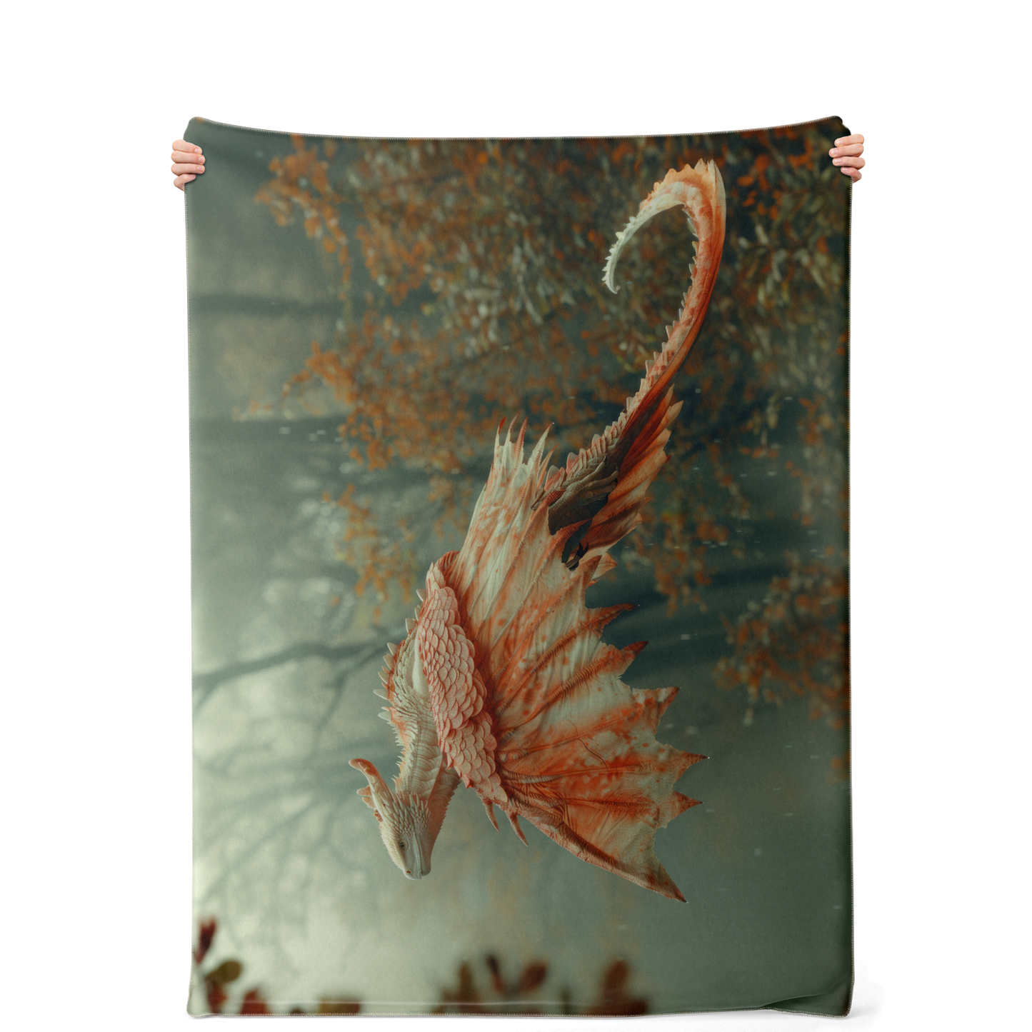 Dragons Flight Premium Microfleece Blanket