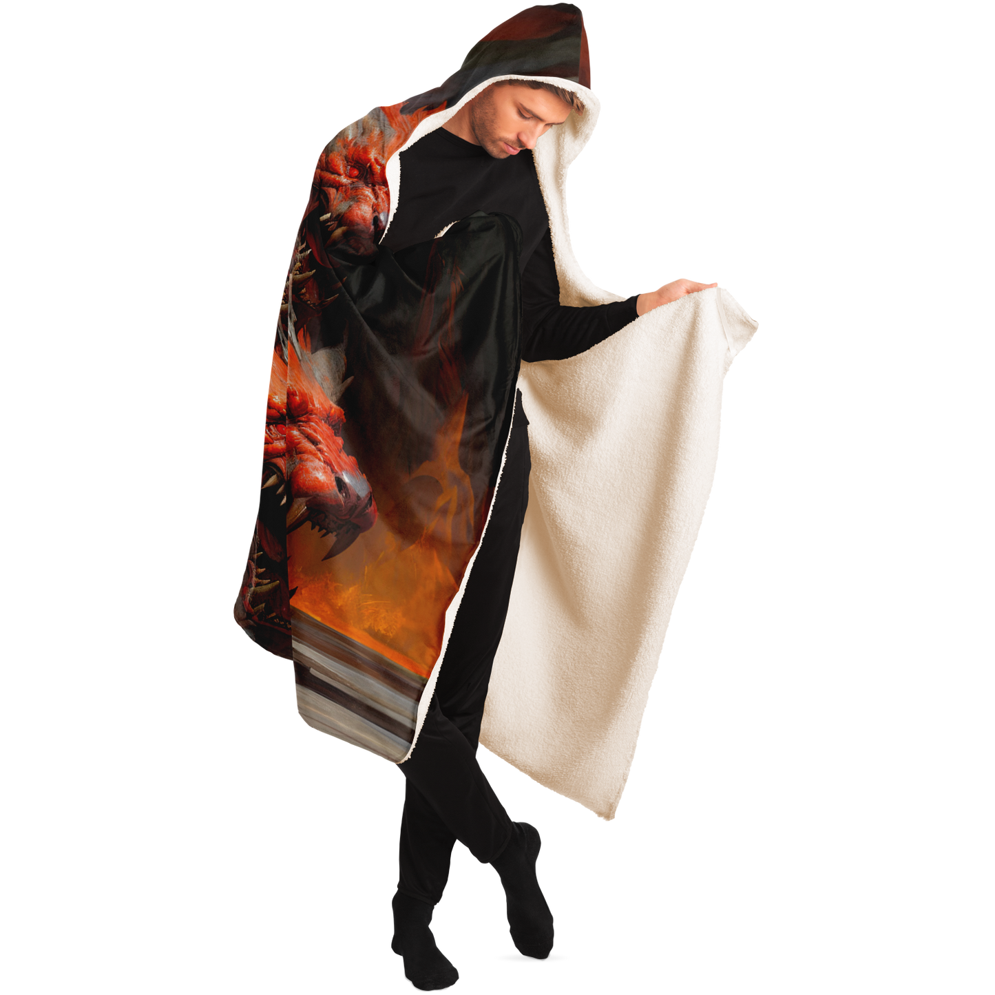 Hound Of Hades Hooded Blanket