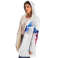 Inkblot Dragonfly Microfleece Cloak