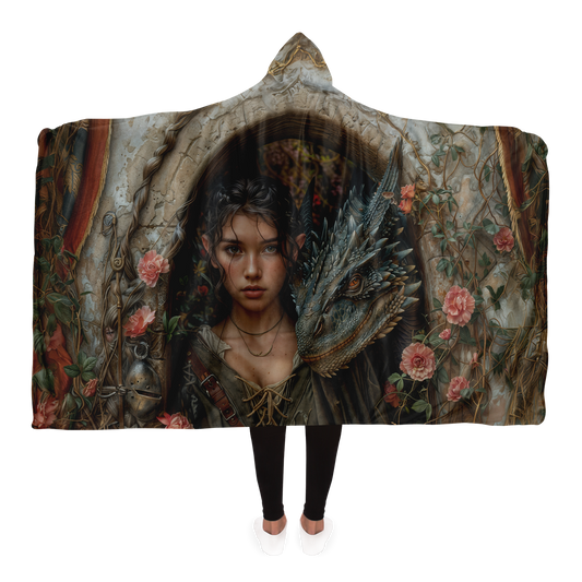 The Secret Garden Hooded Blanket