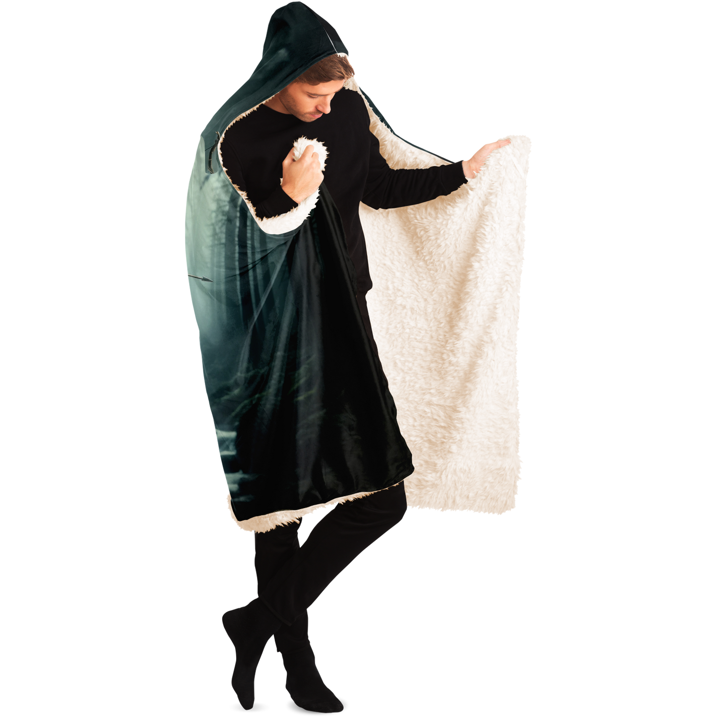 Sleek Hunters Hooded Blanket