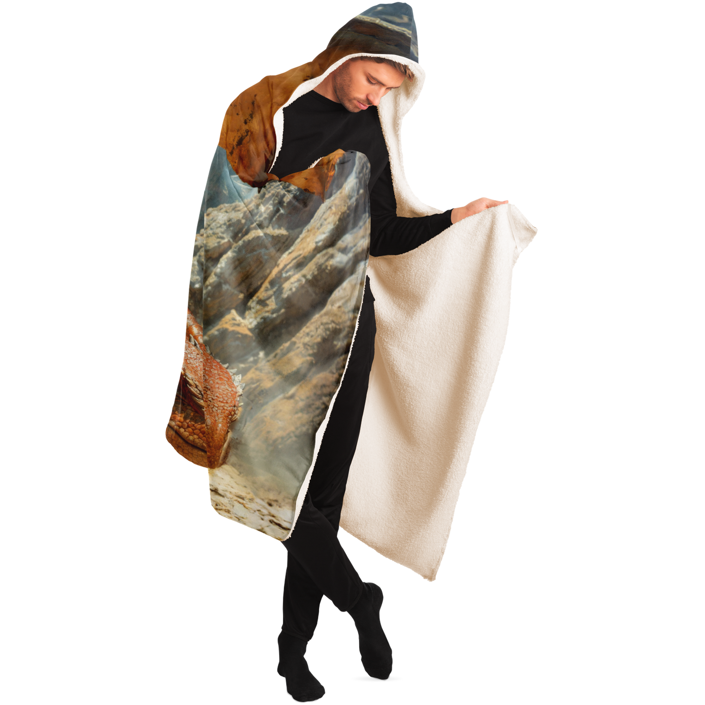 Here Comes Trouble Hooded Blanket