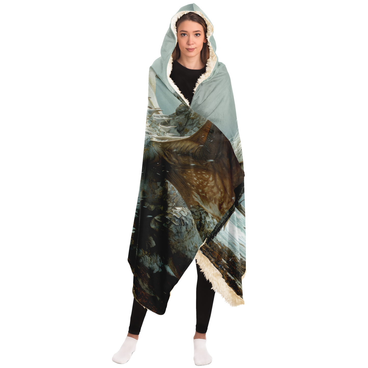 "Elders" Hooded Blanket