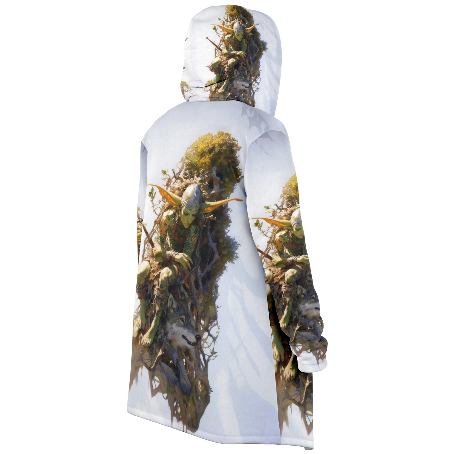 Floating Gardens Escape Microfleece Cloak