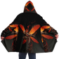 Flaming Dragonspryte Microfleece Cloak