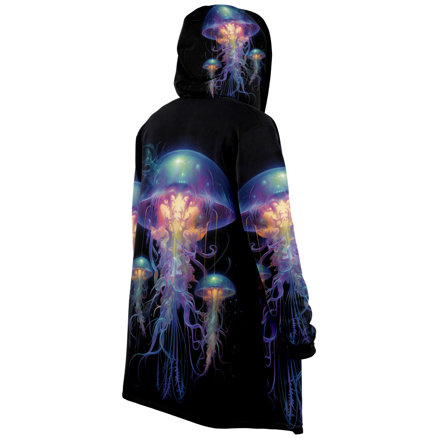 Space Jellyfish Microfleece Cloak