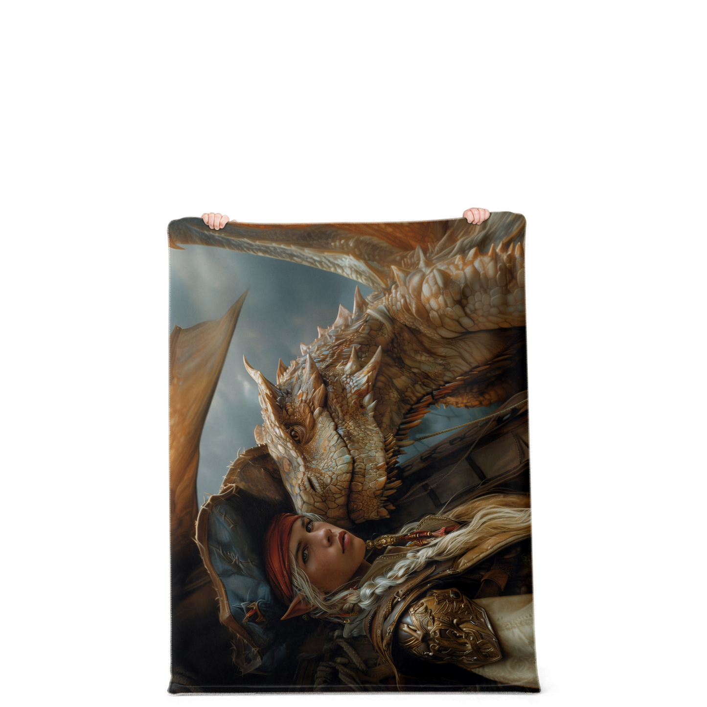 Stormriders of the Skies Premium Microfleece Blanket